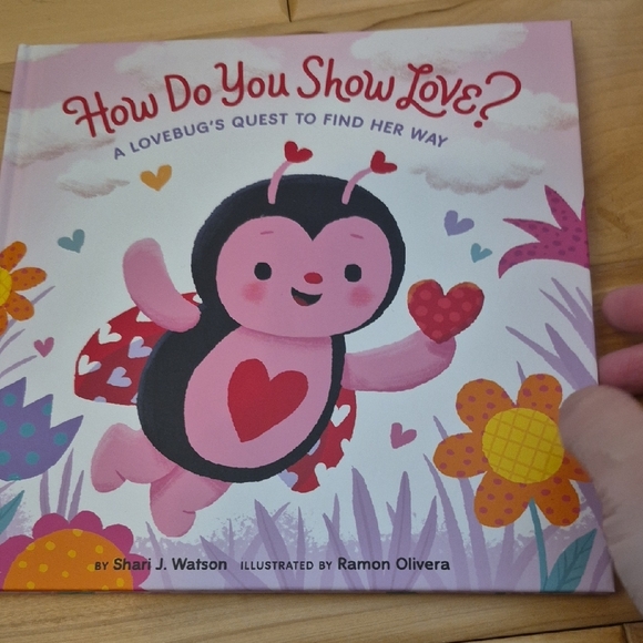 Hallmark Pink and Black Lovebug Plush with Book - Picture 10 of 13